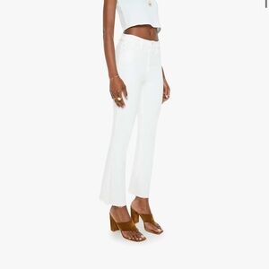 Mother Jeans Hustler ankle fray